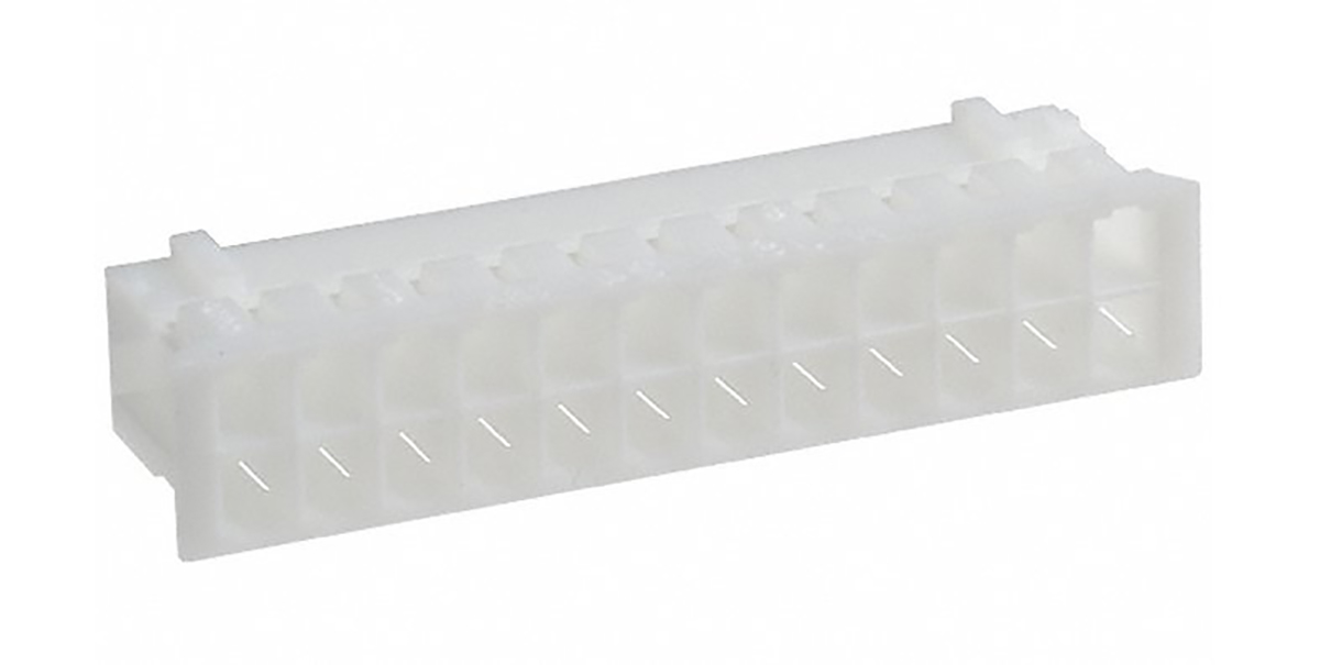 JST, PHD Female Connector Housing, 2mm Pitch, 26 Way, 2 Row