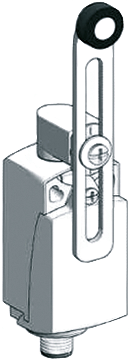 Telemecanique Sensors XCKP Series Roller Lever Limit Switch, NO/NC, IP66, IP67, DPST, Plastic Housing, 250V ac Max, 3A
