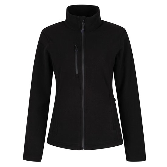 Regatta Professional TRF628 Black Recycled Polyester Women's<BR/> Fleece Jacket 12