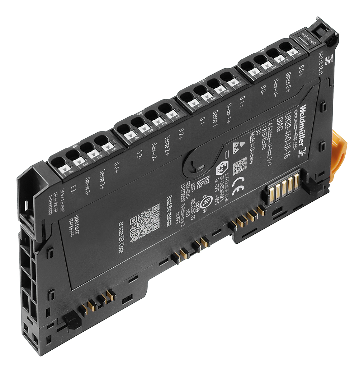 Weidmuller Remote I/O Module, Analogue, 24 V dc