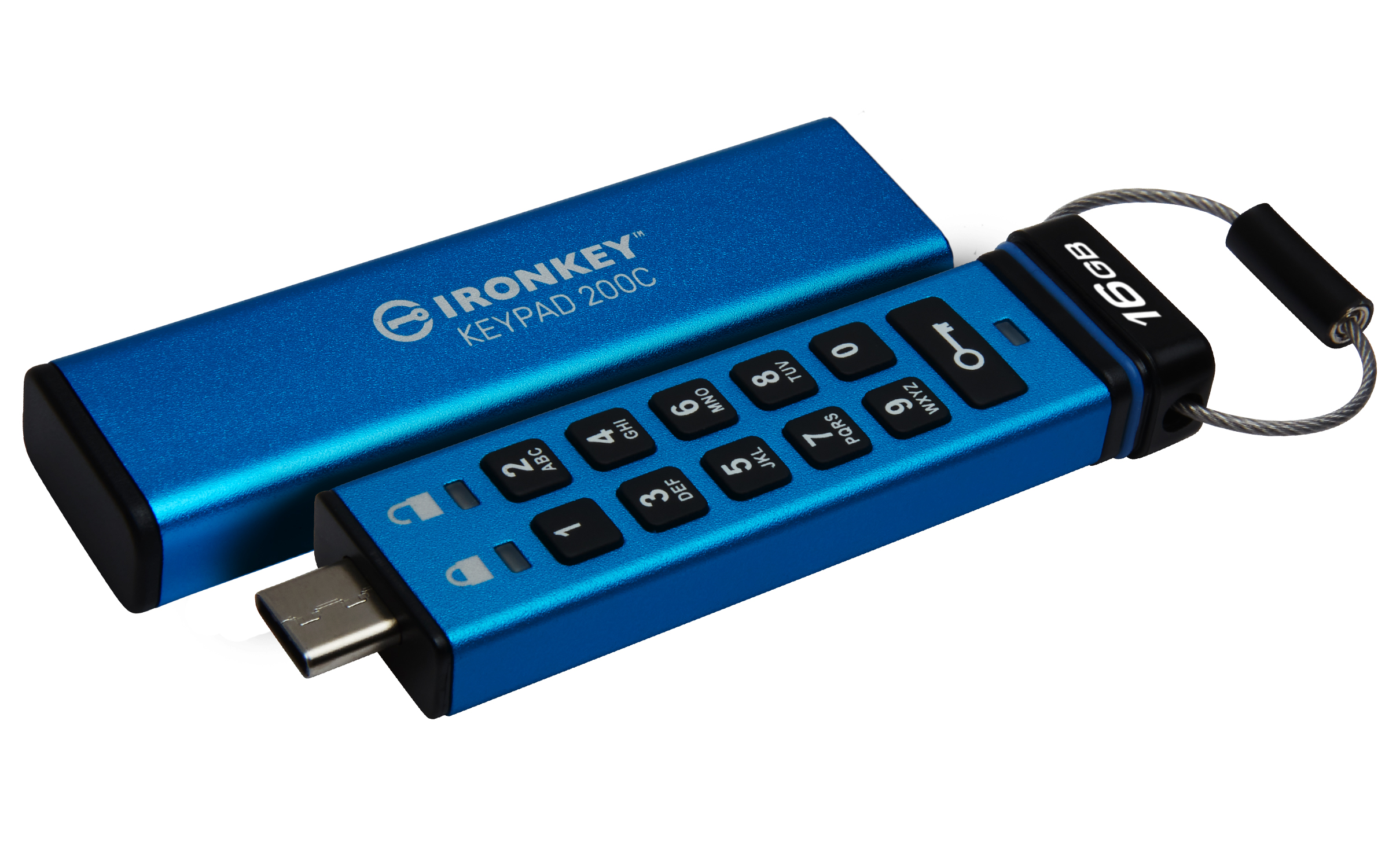 Kingston IronKey Keypad 200C 16 GB USB 3.2 USB Flash Drive