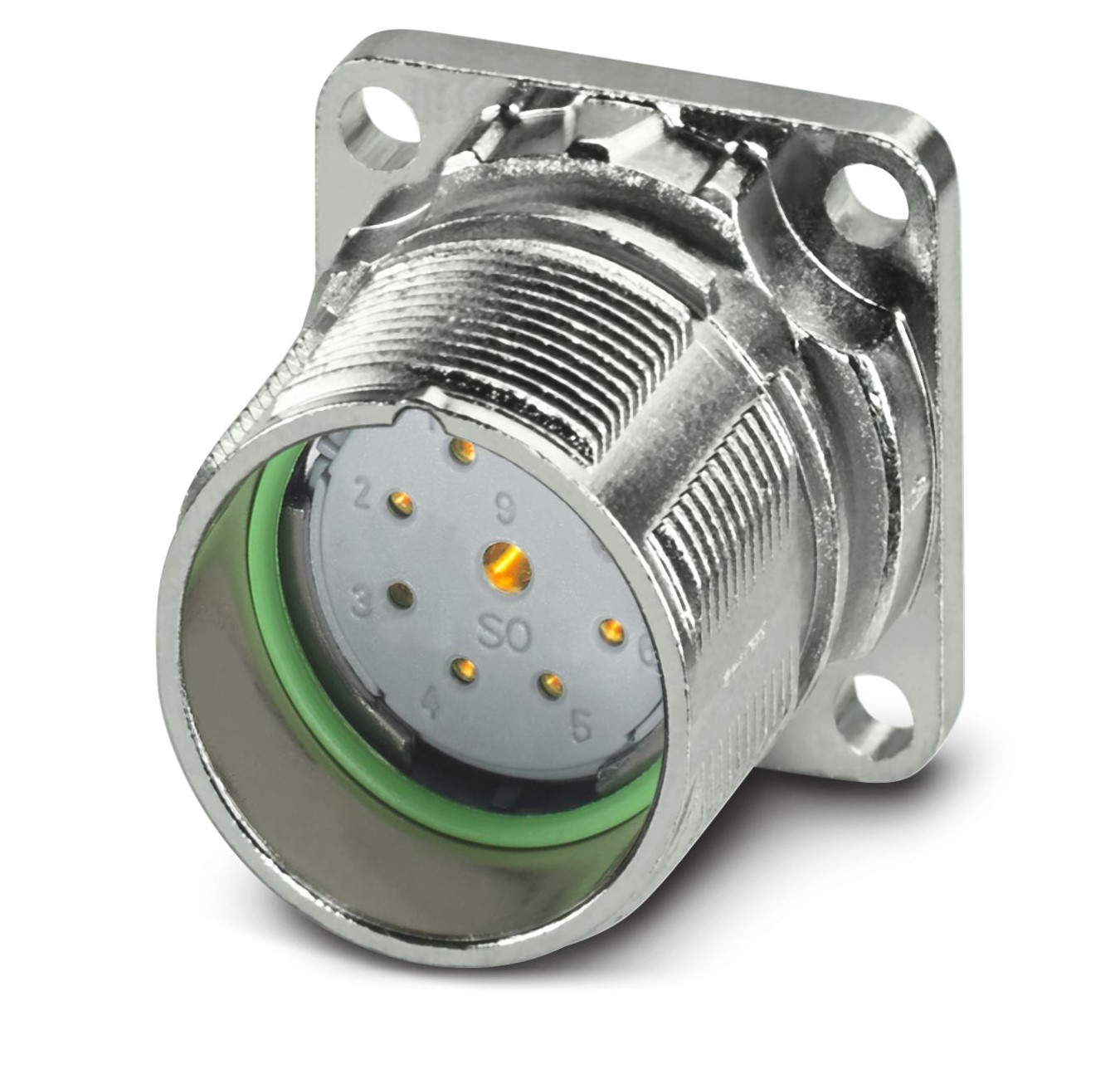 Phoenix Contact Circular Connector, 9 Contacts, Front, M23 Connector, Socket, Female, IP67, M23 PRO Series