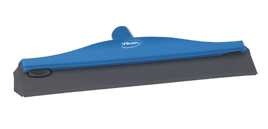 Vikan Blue Squeegee, 80mm x 130mm x 400mm, for Floors