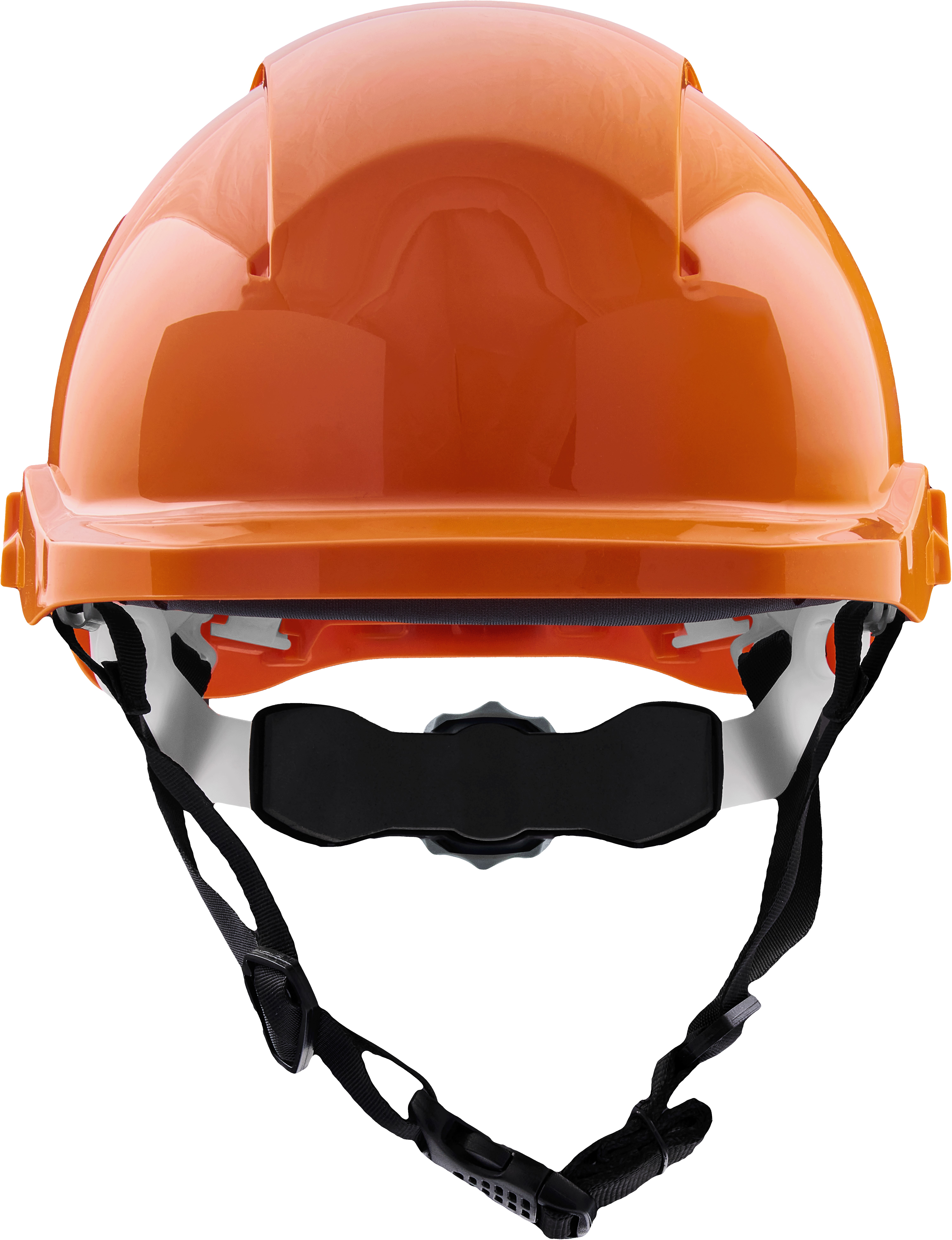 RS PRO Orange Hard Hats with Chin Strap, Adjustable