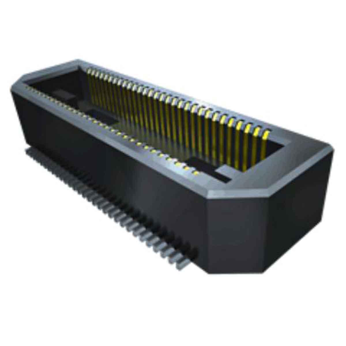 Samtec BTH Series Vertical Surface PCB Header, 120 Contact(s), 0.5 mm Pitch, 2 Row, Shrouded