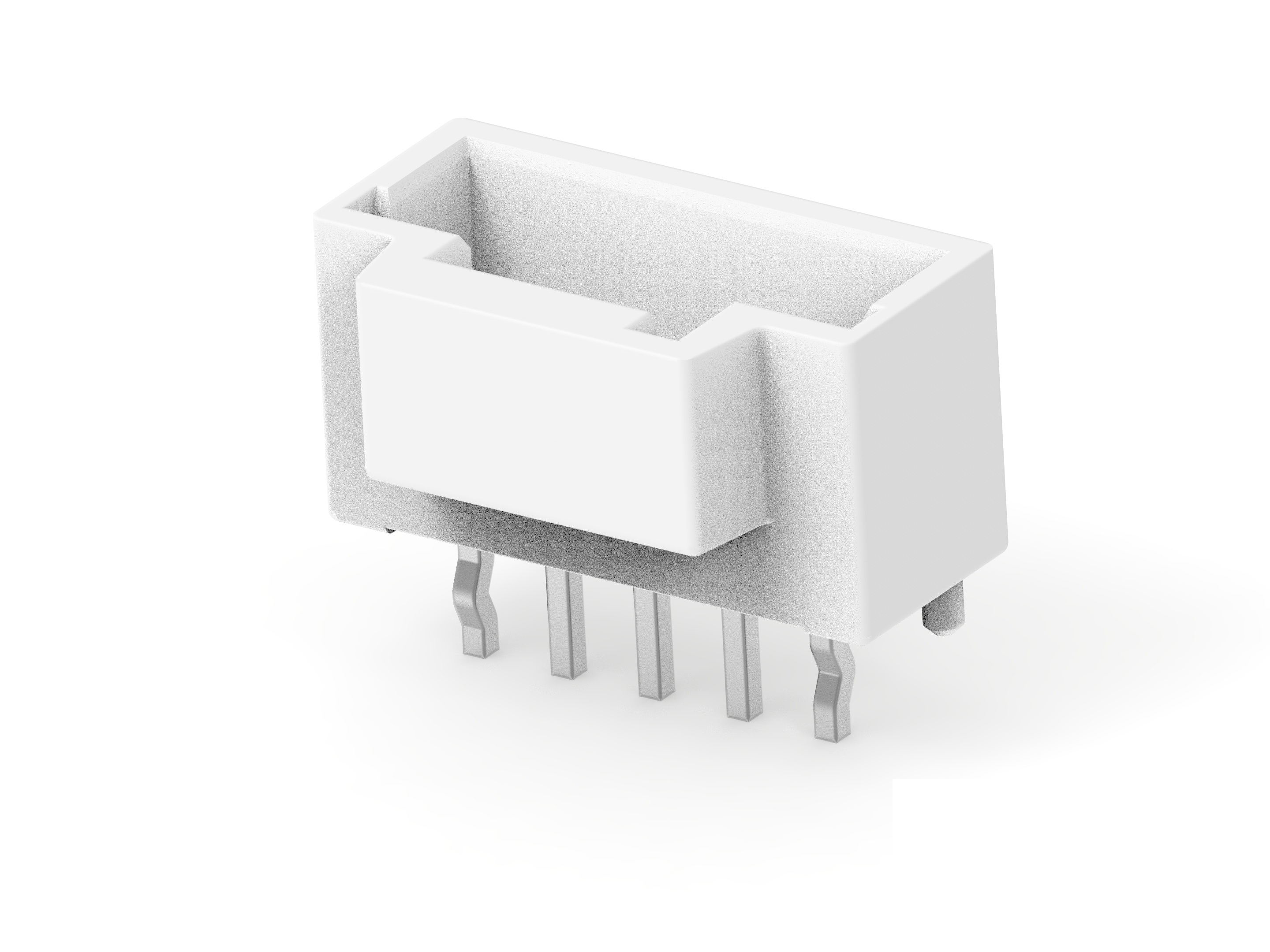 TE Connectivity GRACE INERTIA 2.0 Series Vertical Board PCB Header, 5 Contact(s), 2 mm Pitch, 1 Row, Shrouded