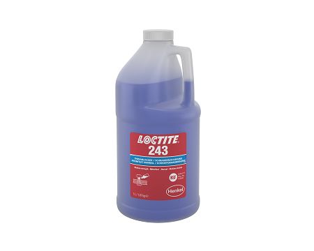 Loctite Loctite 243 Blue Thread lock, 1 L, 10 min Cure Time