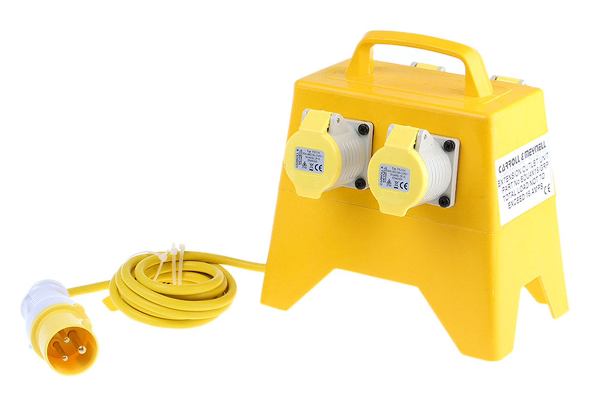 Carroll & Meynell Splitter Box, 110V ac Primary, 110V ac Secondary, 16A O/P