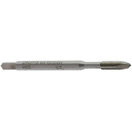 EVENTUS Threading Tap HSS-G 1-Piece 0.7mm Pitch Metric Standard Machine Tap M4 Thread