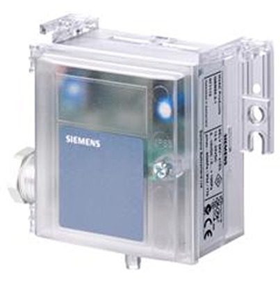 Siemens QBM Series Pressure Sensor, 0Pa Min, 100Pa Max, Current Output, Differential Reading