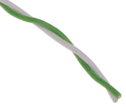 RS PRO Type K Thermocouple Cable/Wire, 50m, Unscreened, PTFE Insulation, +260°C Max, 1/0.508mm