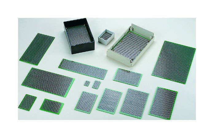 Takachi Electric Industrial Double Sided SMT Eurocard FR4 With 26 x 38 1mm Holes, 2.54 x 2.54mm Pitch, 101 x 69 x 1.6mm