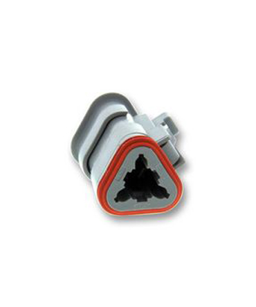 Deutsch, DT06, DT 3 Way Connector Housing With Shrink Boot Adapter for use with Automotive Connectors