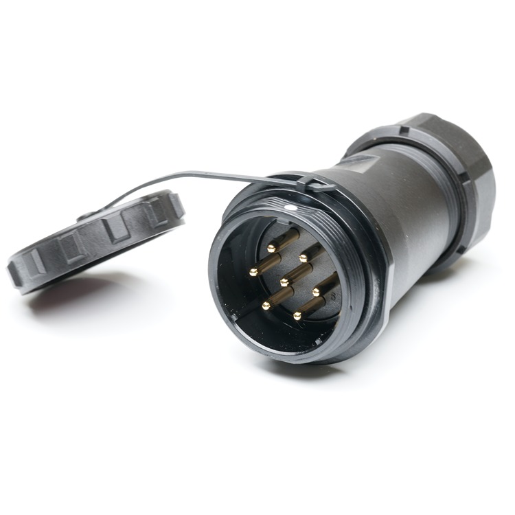 RS PRO Industrial Circular Connector, 7 Contacts, In-Line, SP29 Connector, Socket, Male, IP68, SP2911C Series