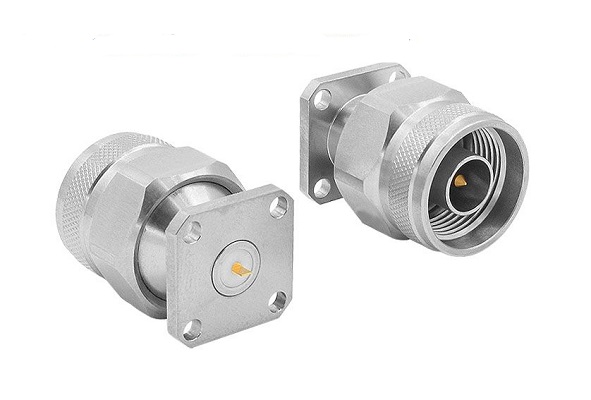 Bulgin, Plug Flange Mount Circular Coaxial Connector, Plug In Termination, Straight Body
