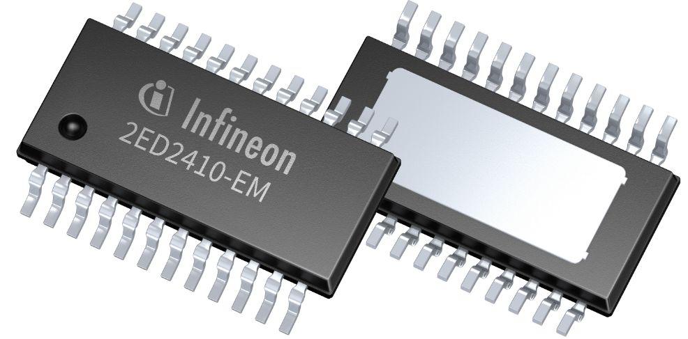 Infineon 2ED2410EMXUMA1 MOSFET Gate Driver, 1.4 A 24-Pin 24 V, PG-TSDSO-24