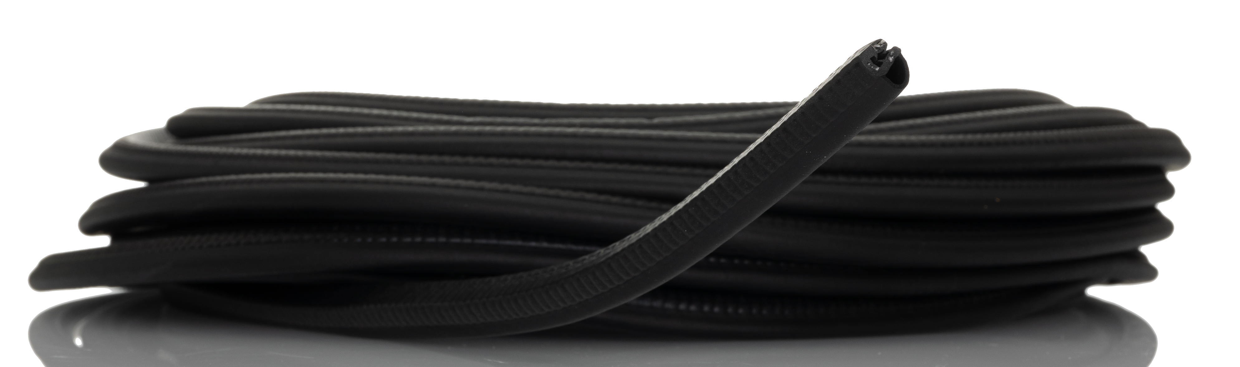 RS PRO Black EPDM  Edging Strip, 20m