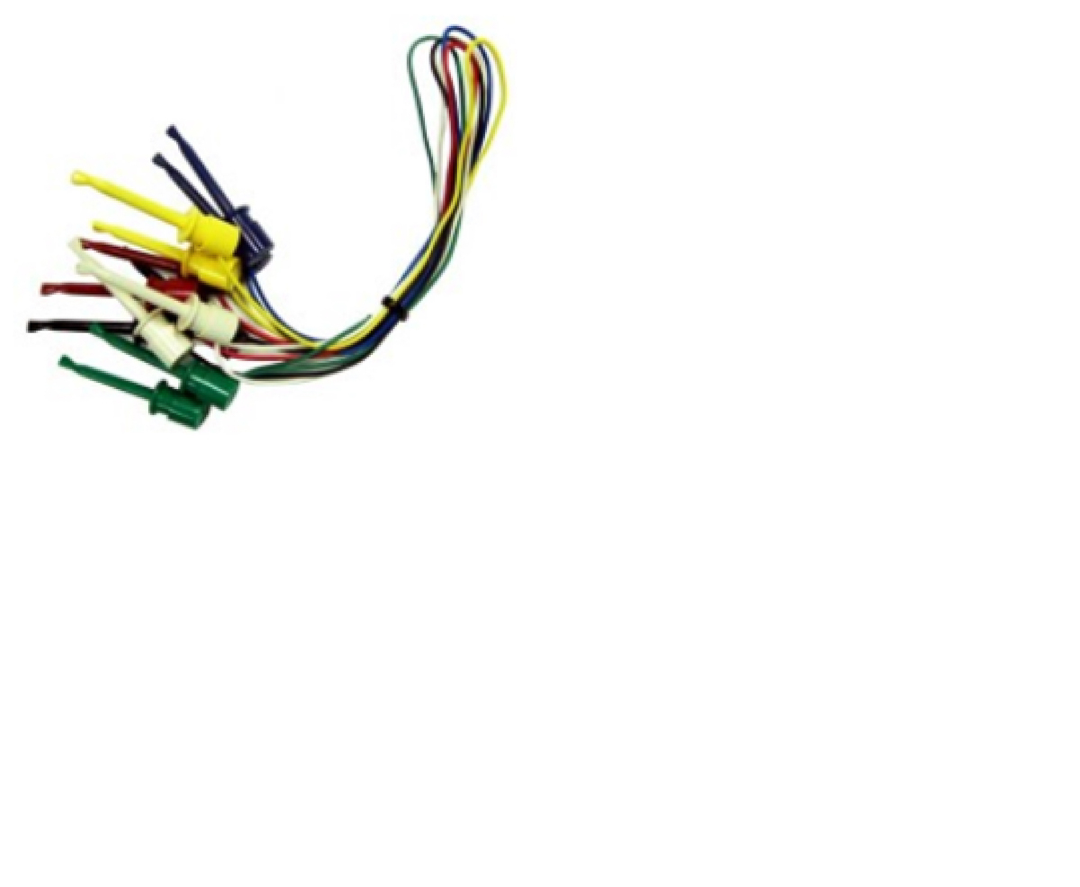 Teishin Electric Crocodile Clip Lead, 500mm Lead Length