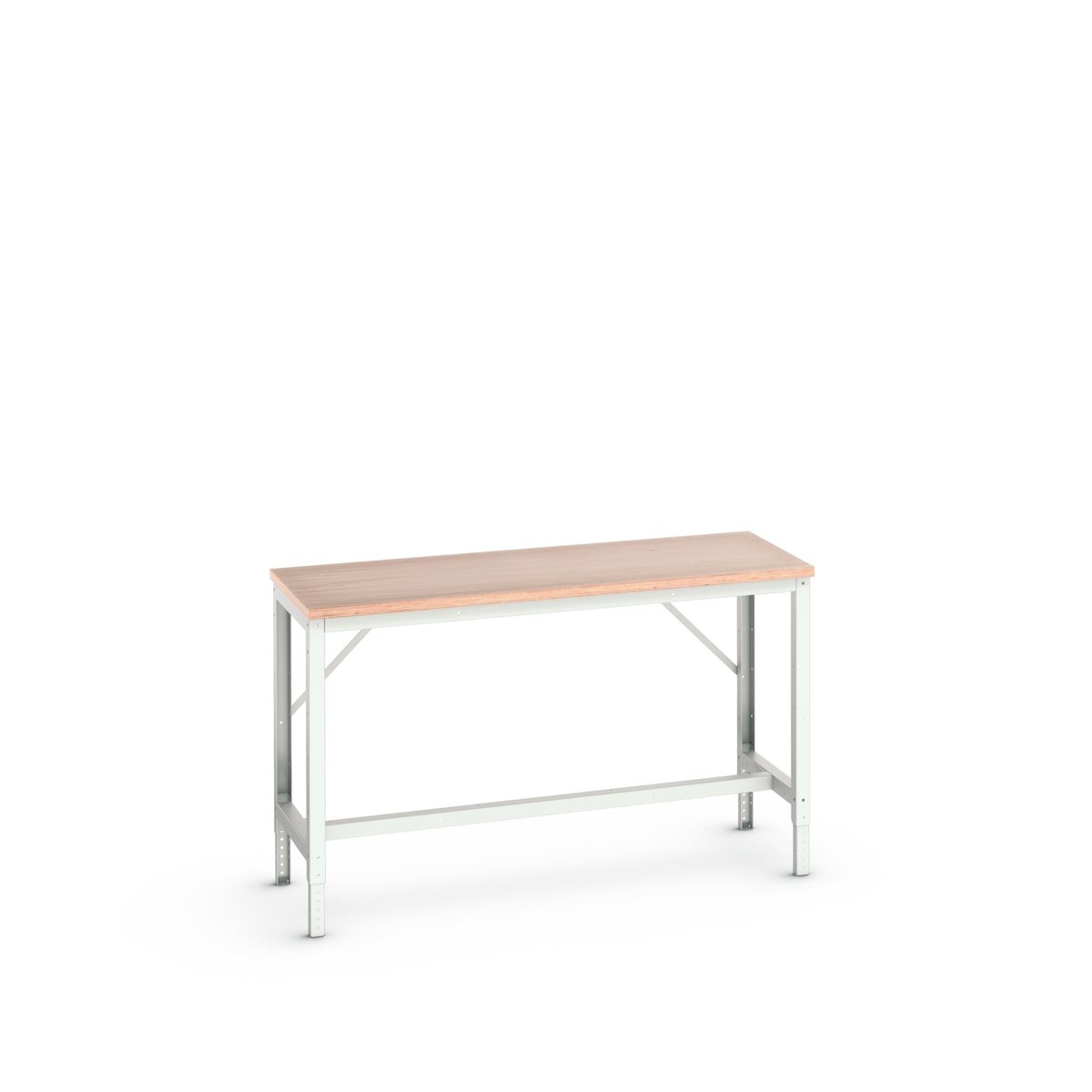 Bott Steel Workbench, Adjustable Height, 780 → 930mm x 1500mm x 600mm