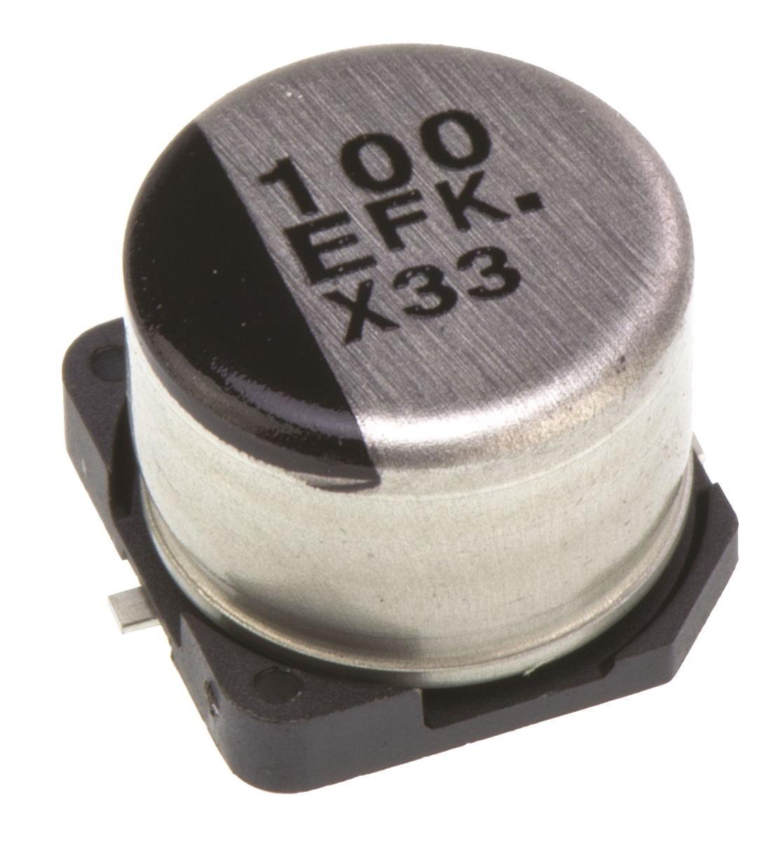 Panasonic 100μF Aluminium Electrolytic Aluminium Electrolytic Capacitor 25V dc, Surface Mount - EEEFK1E101P