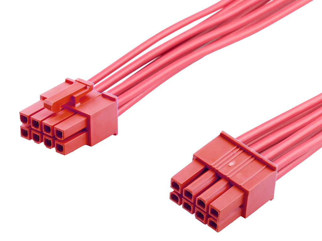 Molex 8 Way Female Crimped Terminal to 8 Way Female Crimped Terminal Wire to Board Cable Assembly, 600mm