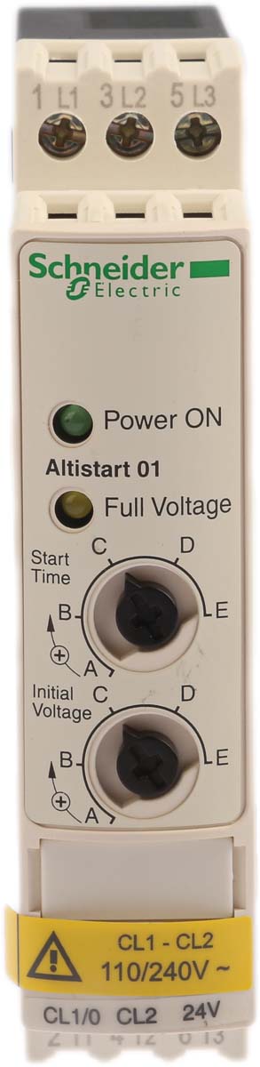 Schneider Electric Altistart 01 Soft Starter, , 1.1 kW, 480 V ac, 3 Phase, IP20