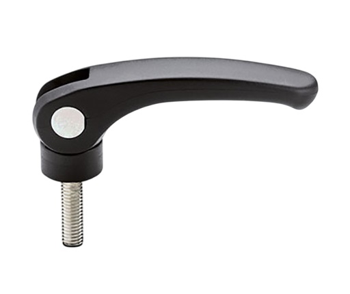Elesa Stainless Steel Clamping Lever 33582, M8 x 25mm