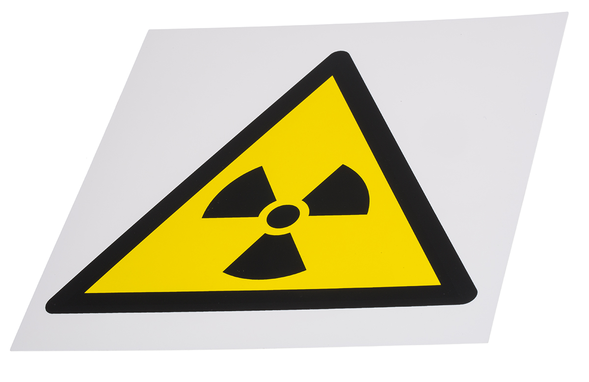 RS PRO Hazardous Substances Hazard Warning Sign