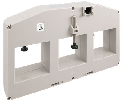 RS PRO DIN Rail Mounted Current Transformer, 1600A Input, 3 x 1600A, 330 mV Output, 50 x 54mm Bore, 330 mV