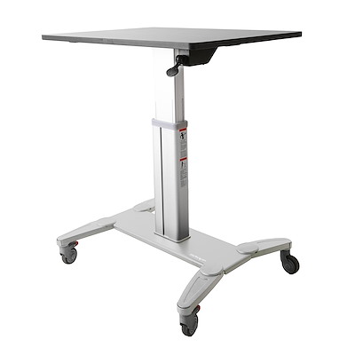 StarTech.com Sitting, Standing Computer Desk, 800mm x 600mm