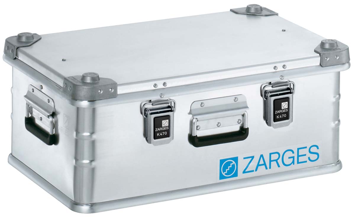 Zarges K 470 Waterproof Metal Equipment case, 250 x 600 x 400mm