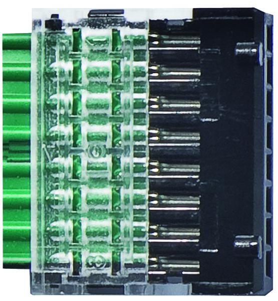 Eaton Insulated Crimp Blade Terminal 17.5mm Blade Length, Black