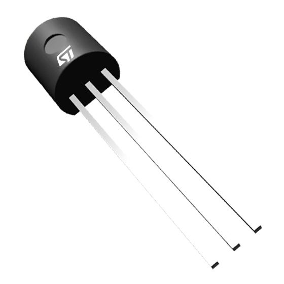 STMicroelectronics L78L12ACZ-TR, 1-Channel Low Dropout Voltage, Voltage Regulator, 100 mA, 0.3/7 V, TO-92 8-Pin