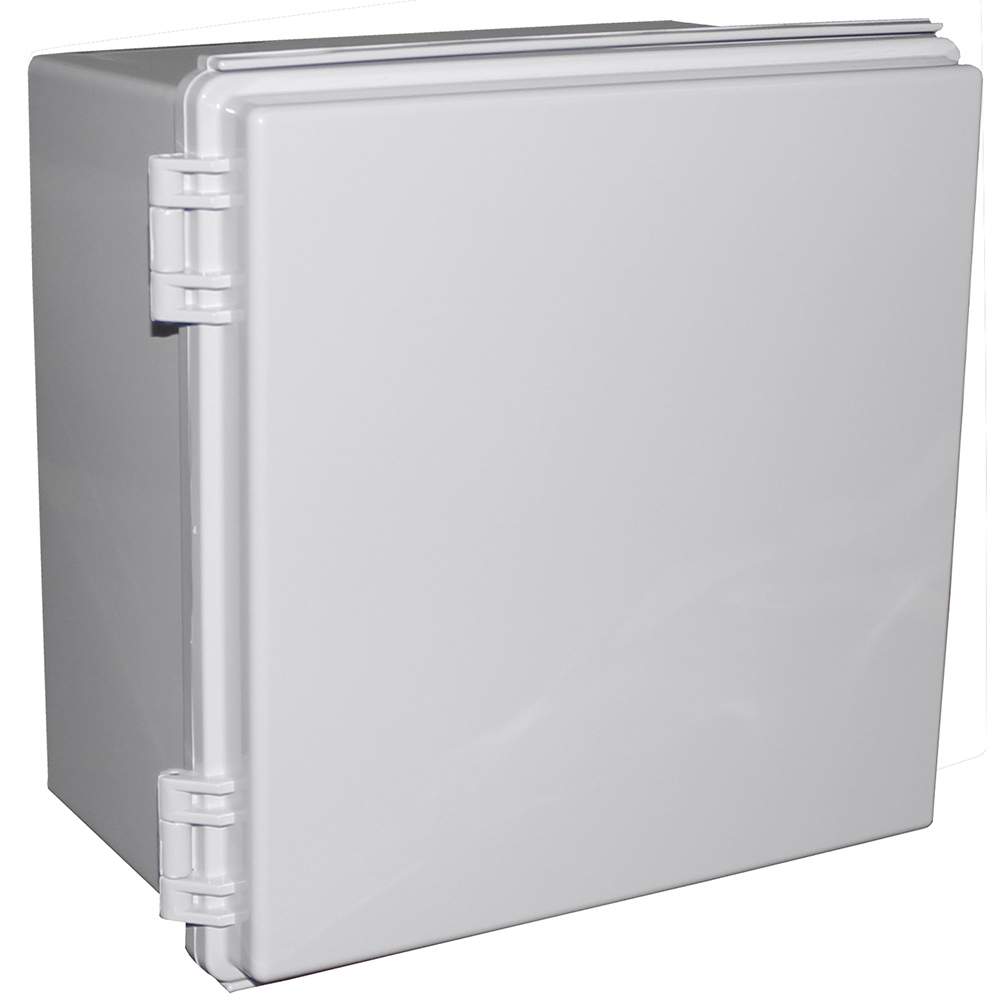CAMDENBOSS X8 Series Grey ABS General Purpose Enclosure, IP67, IK08, Grey Lid, 300x300x180mm
