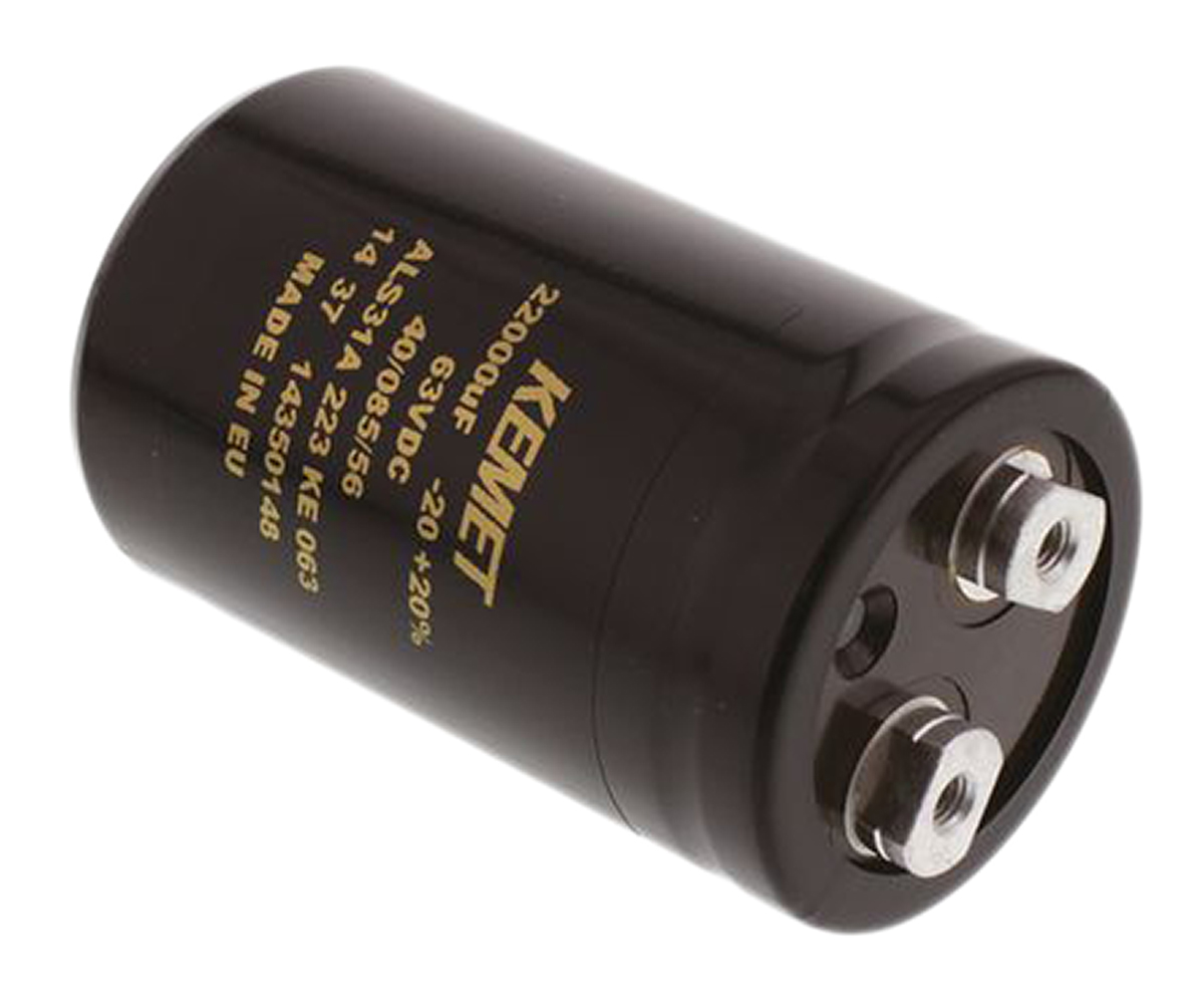 KEMET 470μF Aluminium Electrolytic Capacitor 450V dc, Screw Terminal - ALS31A471DF450
