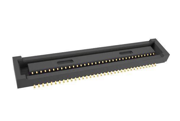 Amphenol Communications Solutions BergStak Series PCB Mount PCB Connector, 70-Contact, 2-Row, 0.4mm Pitch, Pin