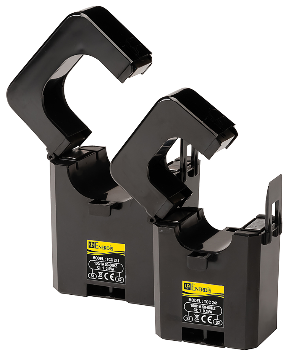 Chauvin Arnoux Energy TC CLIP Series Split Core Current Transformer, 100A Input, 100:1, 1 A Output, 24mm Bore