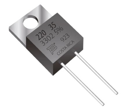 Bourns PWR220T-35 10 Ω, 0603 Thick Film Surface Mount Resistor ±5 % 35 W - PWR220T-35-10R0J