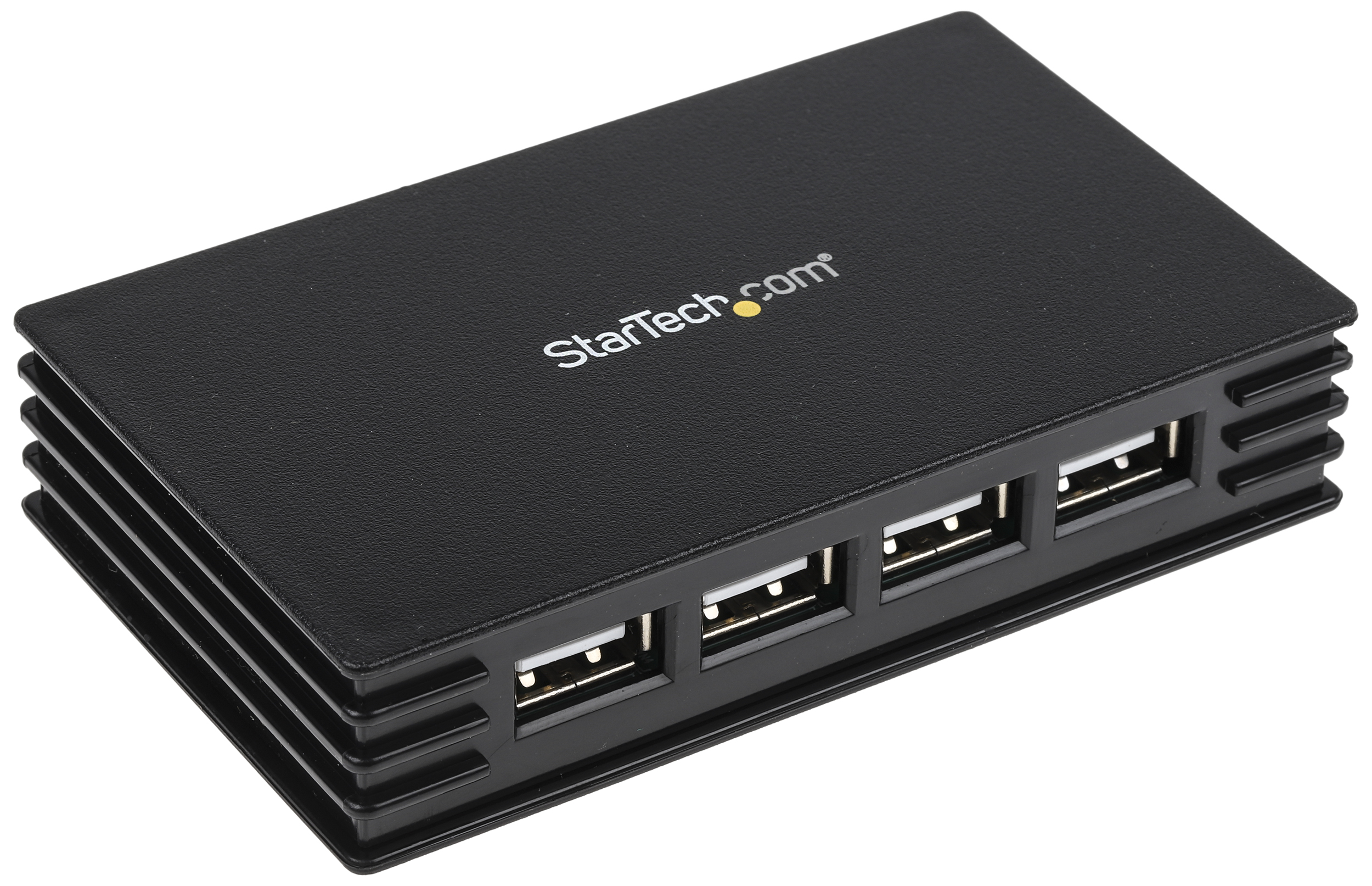 StarTech.com 4 Port USB 2.0 USB A  Hub, AC Adapter - UK Plug Powered, 100 x 60 x 20mm