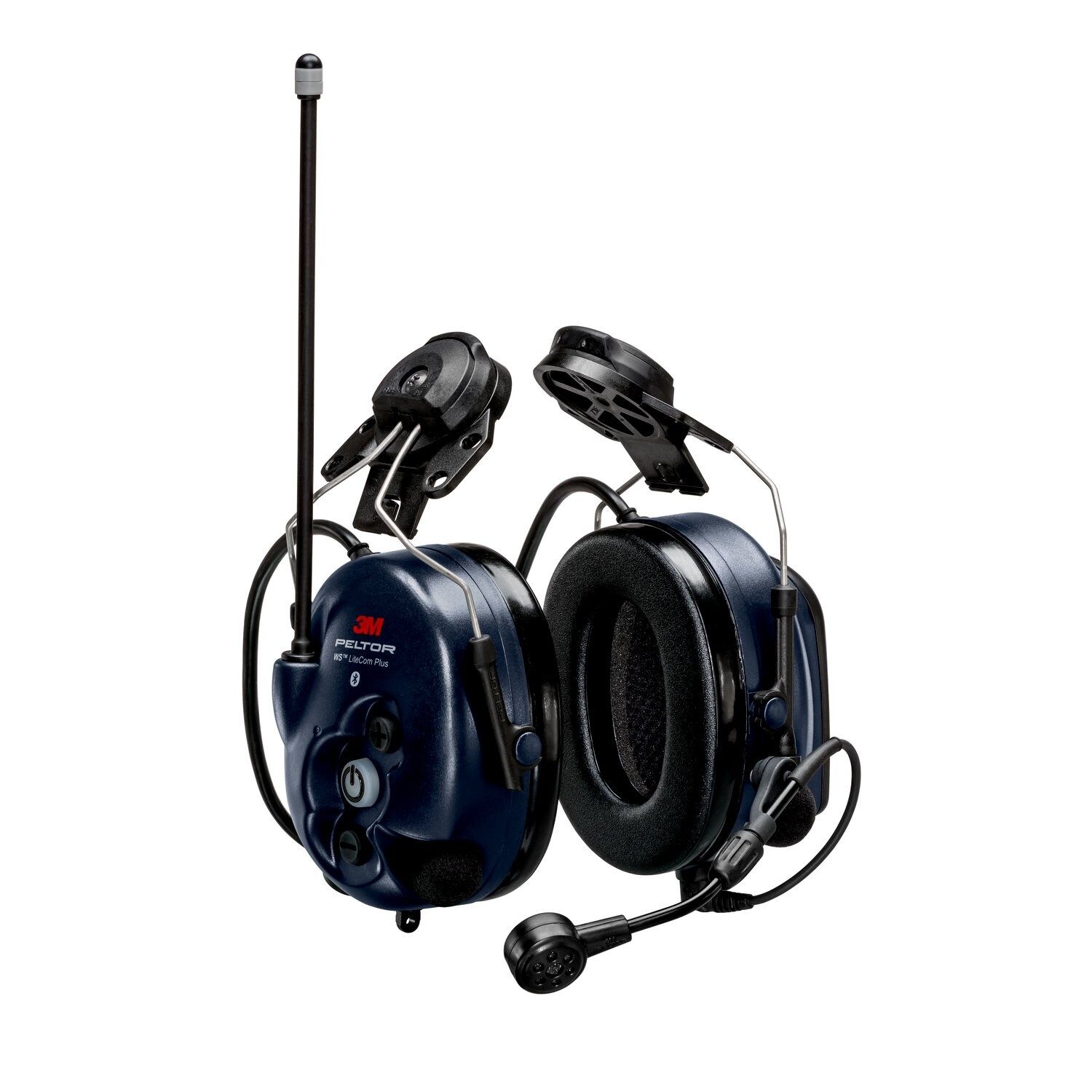 3M 3M PELTOR WS LiteCom Wireless Ear Defender with Helmet Attachment, 31dB, Blue