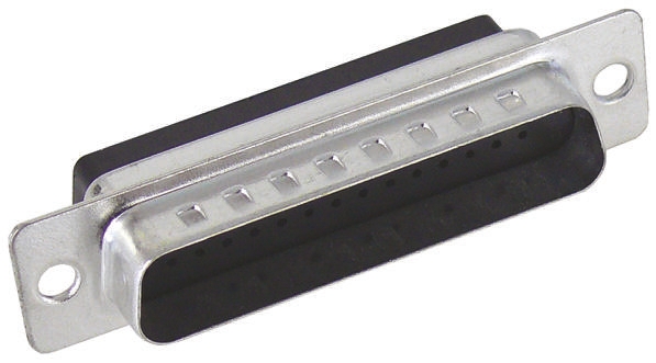 HARTING 62 Way Cable Mount D-sub Connector Plug, 2.41mm Pitch