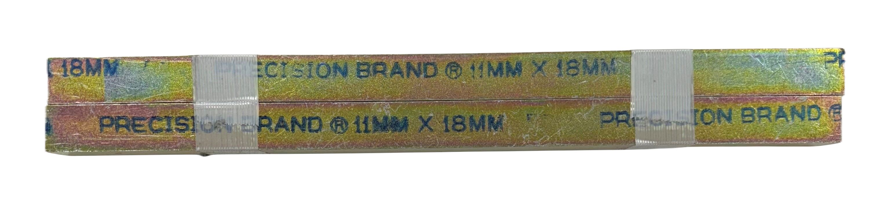 Precision Brand Steel Rectangular Bar, 18mm W, 11mm H, 300mm L
