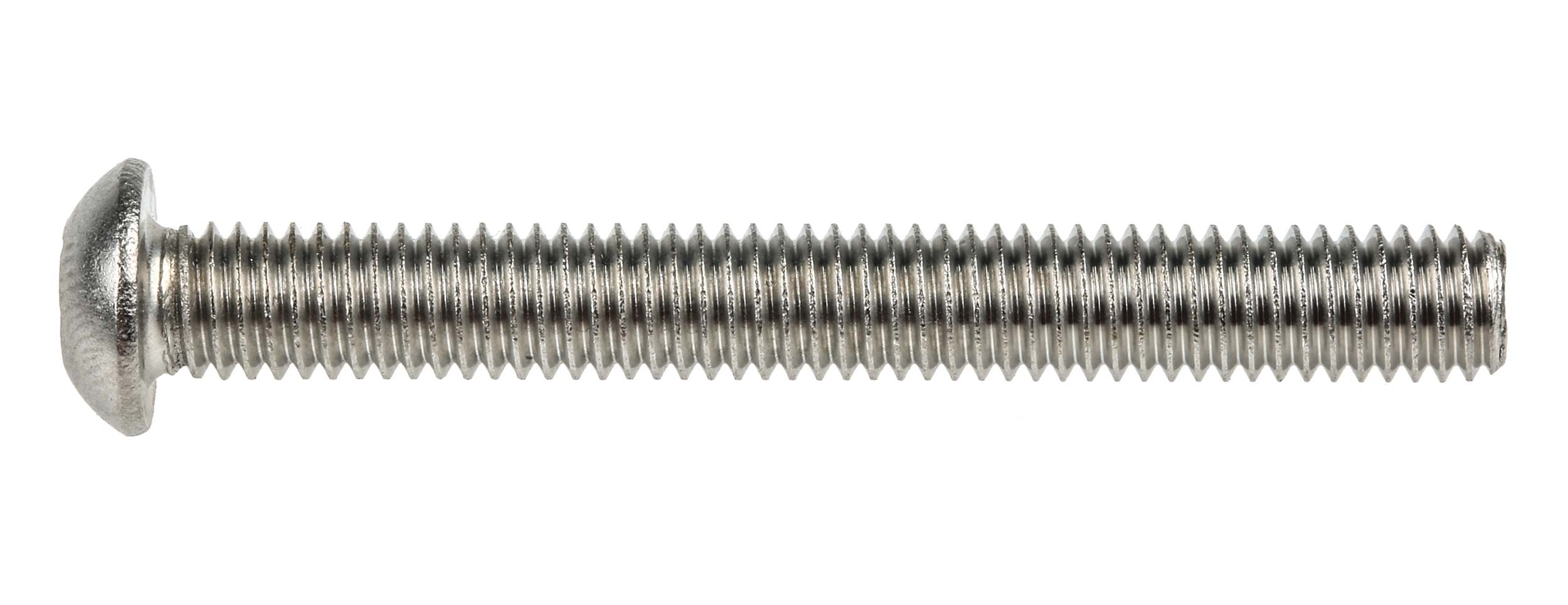RS PRO Stainless Steel Hex Socket Button Screw, ISO 7380, M6 x 50mm