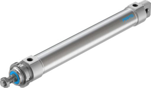 Festo 250 mm Pneumatic Roundline Cylinder - 195998 DSNU-40-250-P-A Series, Double Acting Acting
