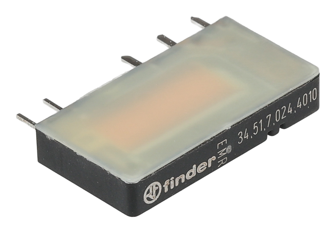 Finder DIN Rail Non-Latching Relay, 24V dc Coil, 6A Switching Current, SPDT