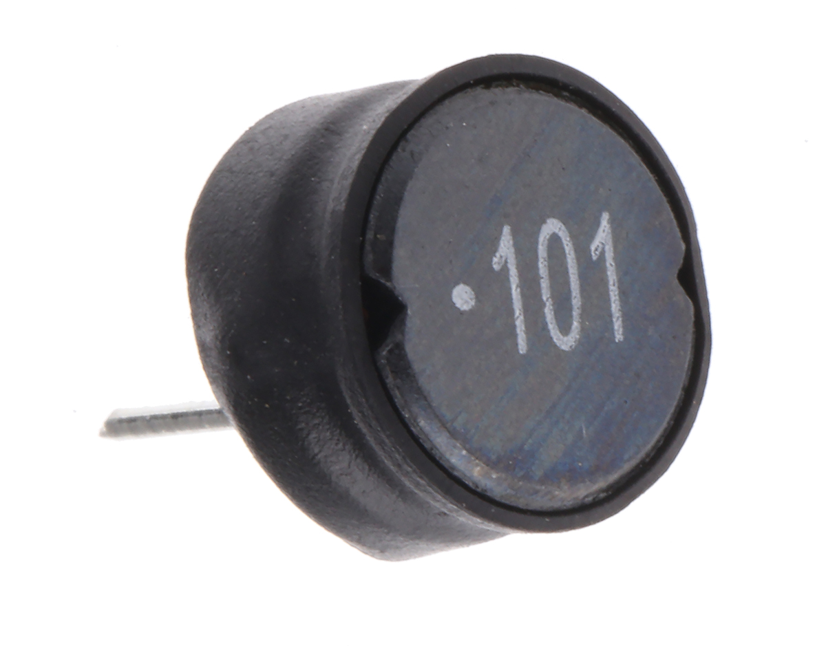 Wurth 100 μH ±10% Ferrite Radial Inductor, 1.1A Idc, 1Ω Rdc, WE-TI