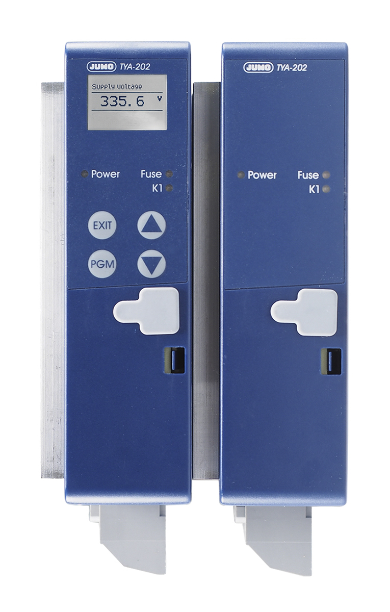 Jumo MINI MCR-2-T-REL-PT DIN Rail Power Controller, 400 V Supply Voltage