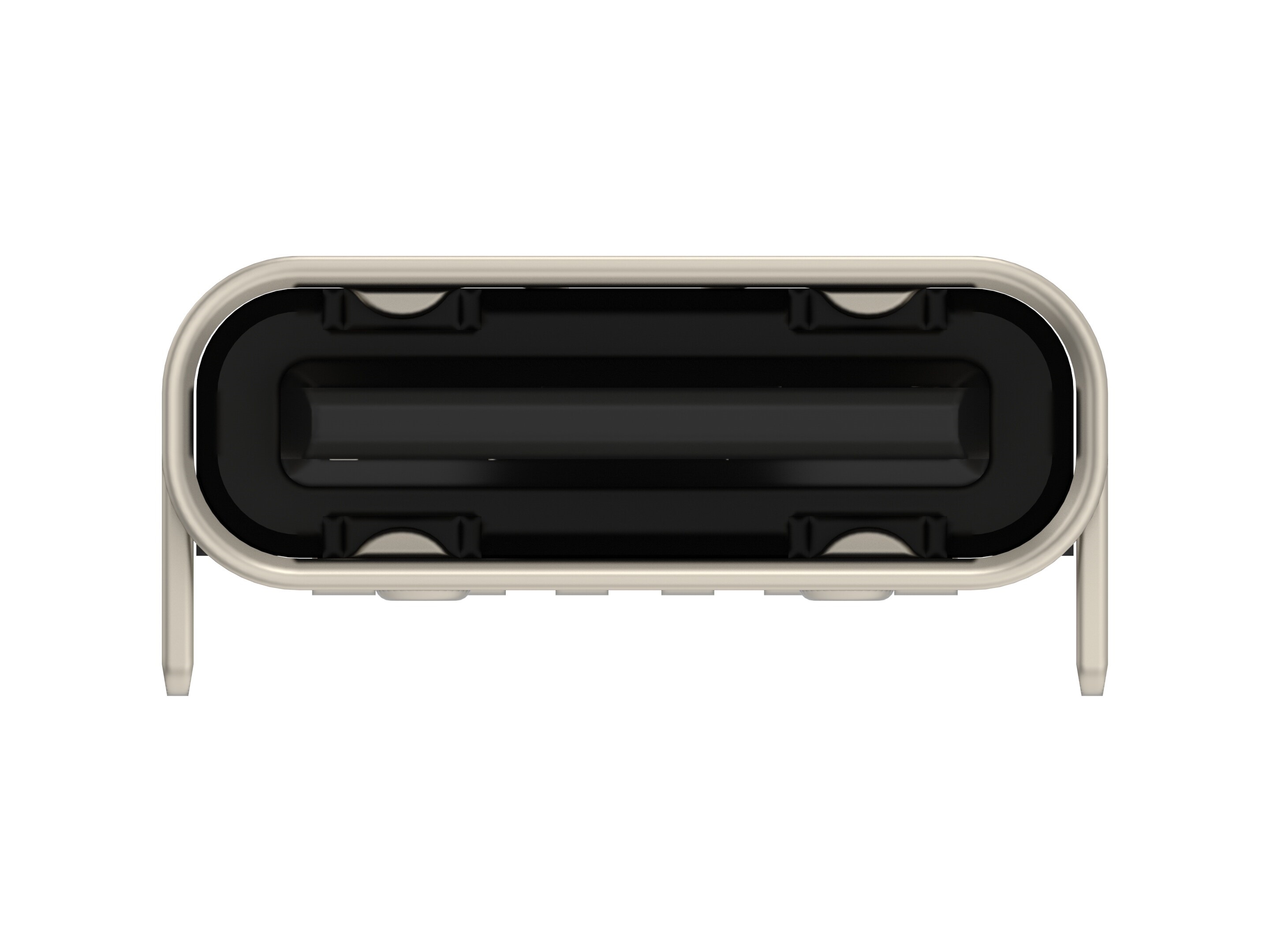 TE Connectivity Straight, Top Mount, Receptacle- Single Port Type C 2.0 USB C Connector
