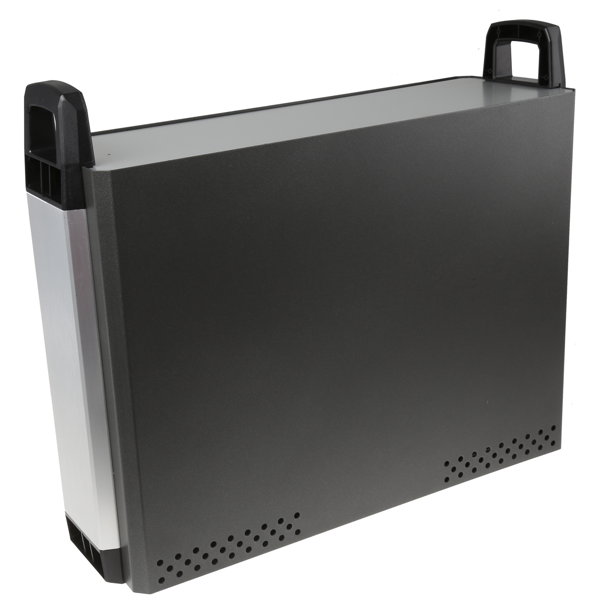 CAMDENBOSS 110 Series Grey Aluminium Instrument Case, 427.5 x 351 x 130mm