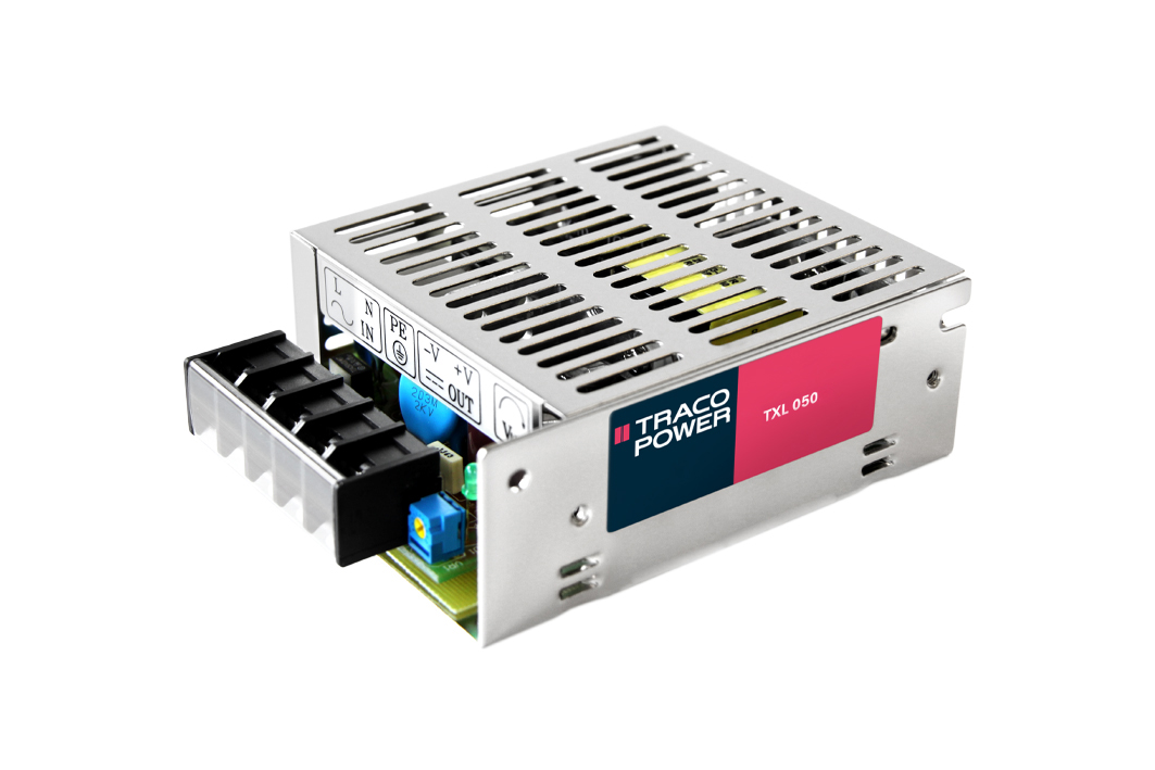 TRACOPOWER Switching Power Supply, TXL 060-15S, 15V dc, 4A, 60W, 1 Output, 85 → 264V ac Input Voltage